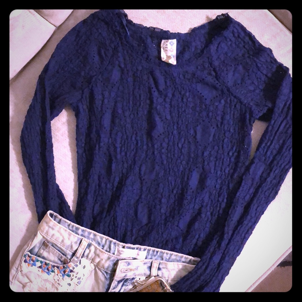 Lace FREE PEOPLE shirt